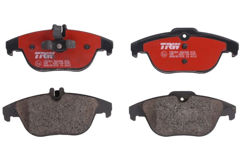 Pastillas de freno de disco TRW GDB2051DTE para Mercedes-Benz Clase C (C204) 2011-