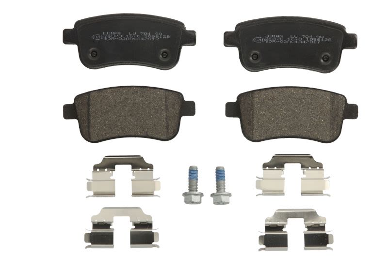 Pastillas de freno de disco BRECK 24820 00 704 00 para Renault Clio V
