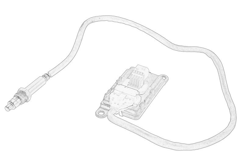 Sensor NOx, catalizador NOx OE DB TRUCK