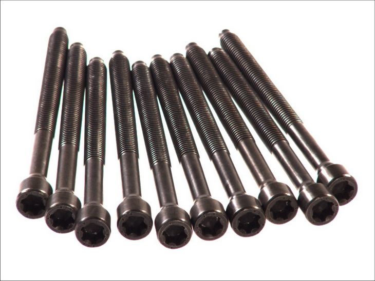 Juego de pernos de culata ELRING 290.440 para Volkswagen Golf V