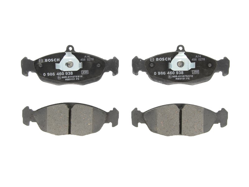 Pastillas de freno de disco BOSCH 0 986 460 938 para Opel Corsa A