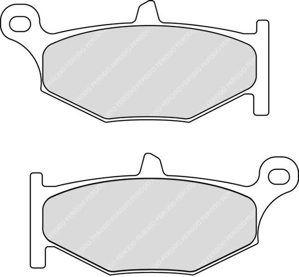 Pastillas de freno de disco FERODO FDB2213ST para Suzuki GSX