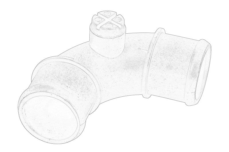 Manguera de radiador OE BMW 17 12 7 515 487