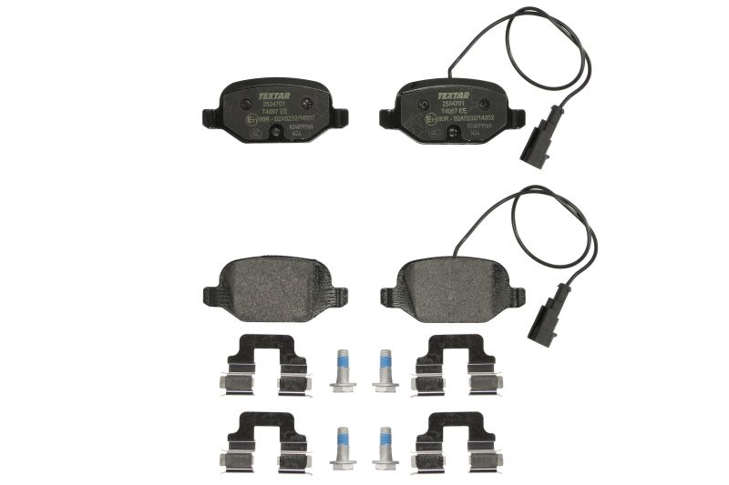 Pastillas de freno de disco TEXTAR 2534701 para Fiat 500