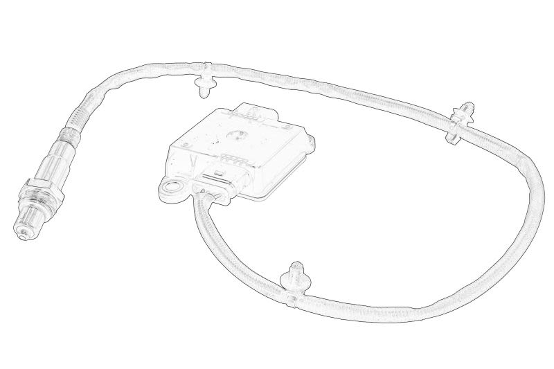 Sensor NOx de catalizador OE OPEL 55503701 para Opel Insignia B