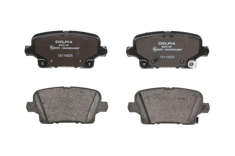Pastillas de freno de disco DELPHI LP3373 para Opel Insignia B
