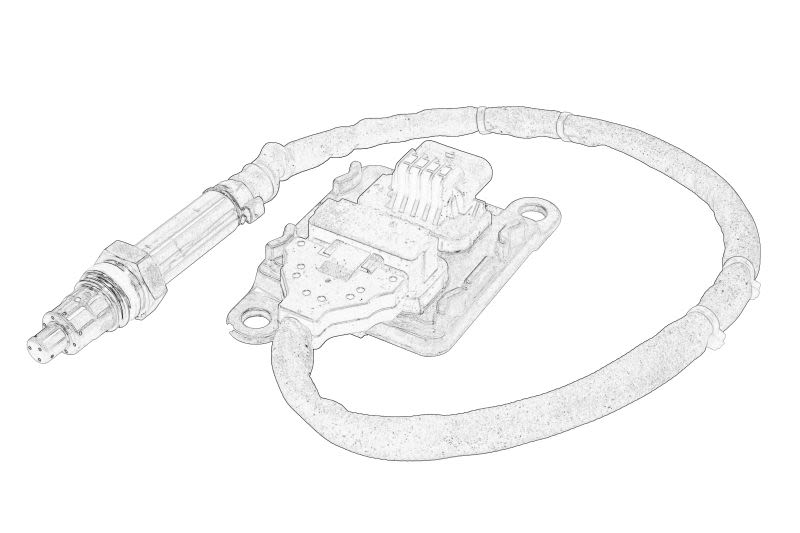 Sensor NOx de catalizador OE FIAT 46344803 para Fiat Doblo
