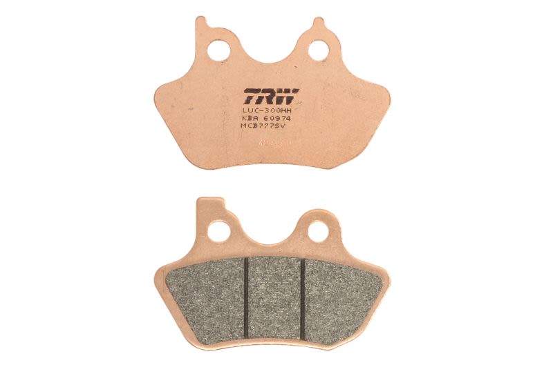Pastillas de freno de disco TRW MCB777SV para Harley Davidson Flh