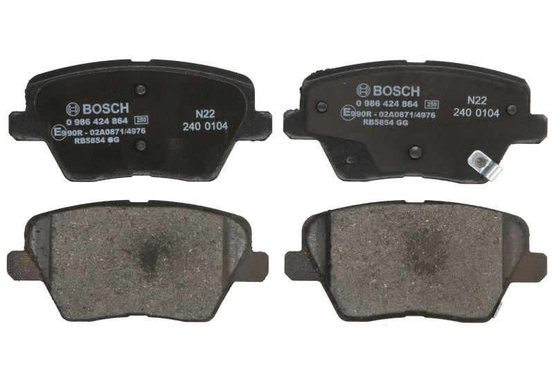 Pastillas de freno de disco BOSCH 0 986 424 864 para Hyundai I30