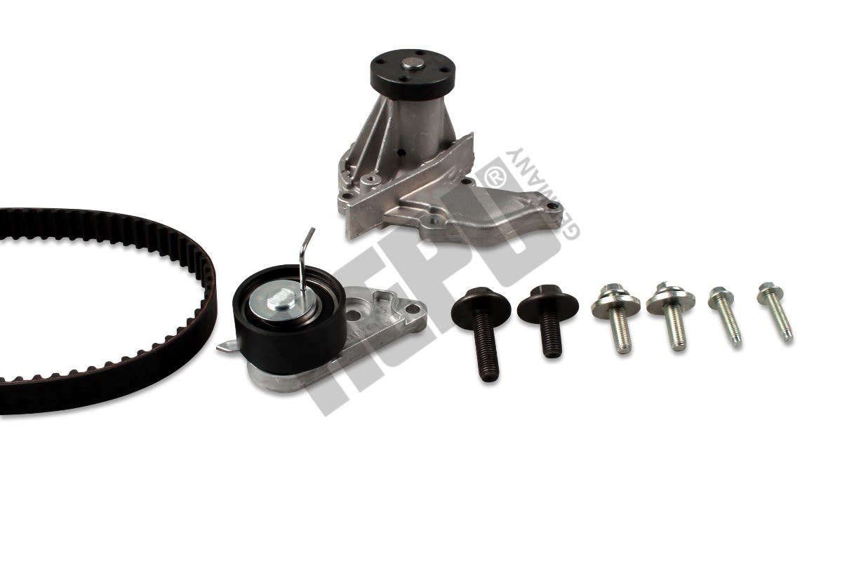 Kit de bomba de agua y correa de distribución HEPU PK02350 para Ford Fiest
