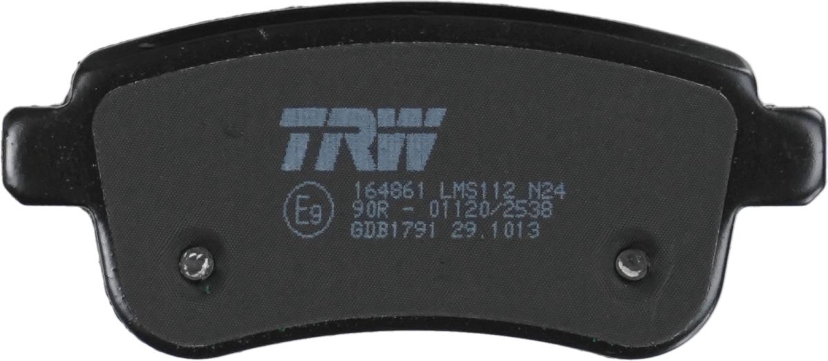Pastillas de freno de disco TRW GDB1791 para Renault Clio V