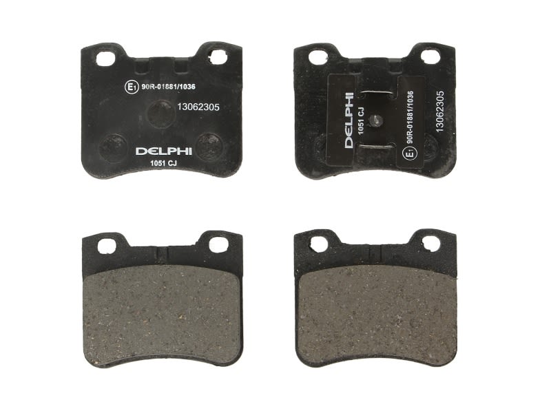Pastillas de freno de disco DELPHI LP1051 para Peugeot 106 I