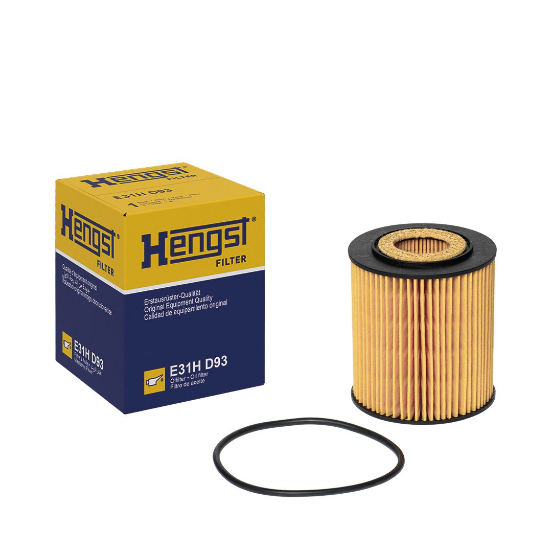 Filtro de aceite HENGST E31H D93 para Fiat 500X