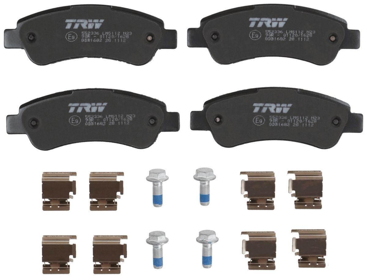 Pastillas de freno de disco TRW GDB1682 para Peugeot Boxe
