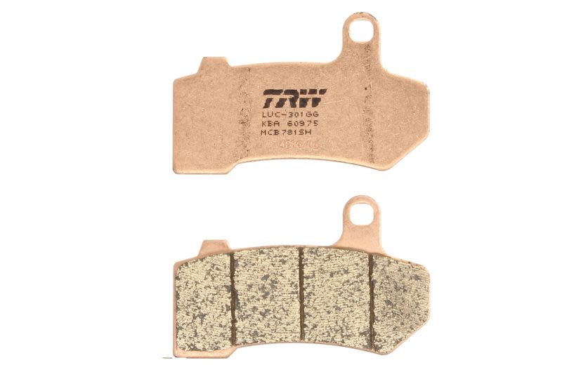 Pastillas de freno de disco TRW MCB781SH para Harley Davidson Flh