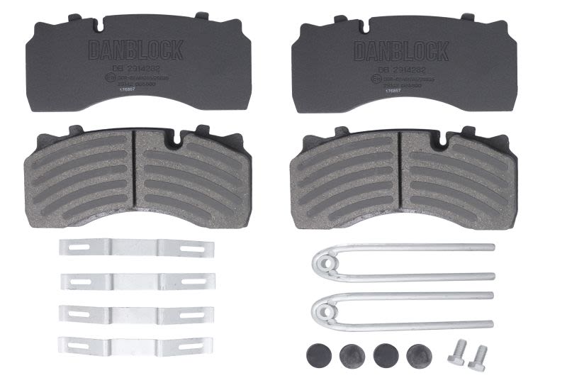 Pastillas de freno de disco DANBLOCK DB 2914282 para DAF LF 55