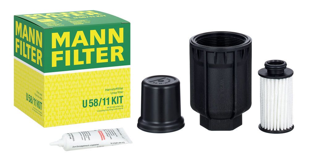 Filtro de solución de urea MANN-FILTER U 58/11 KIT para DAF 1023 L/