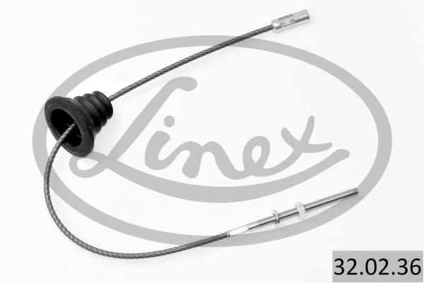 Cable de freno de estacionamiento LINEX 32.02.36 para Opel Corsa D