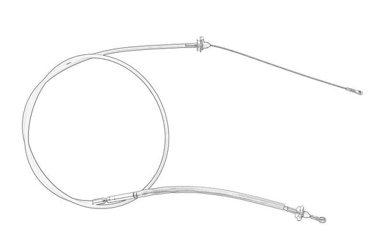 Cable de acelerador OE CLAAS 0022472171-CL para Claas 547
