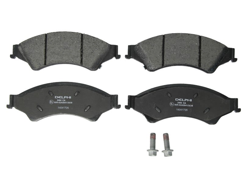 Pastillas de freno de disco DELPHI LP2484 para Ford Range