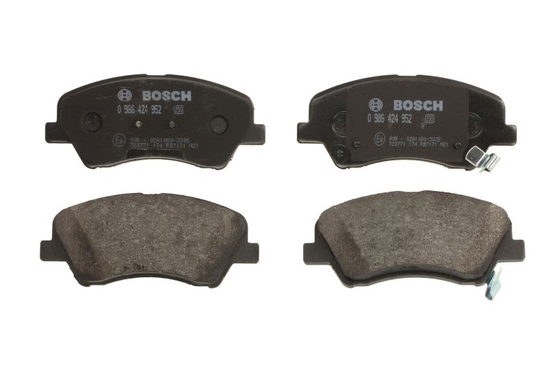 Pastillas de freno de disco BOSCH 0 986 424 952 para KIA RIO IV