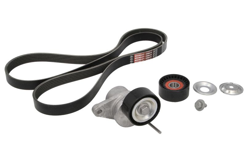 Juego de correa multinervada GATES K016PK1823XS para Renault Duste