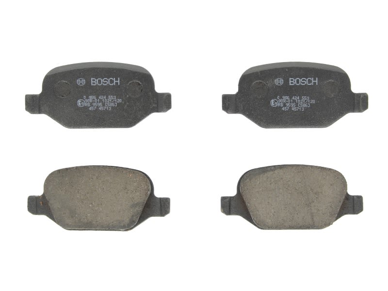 Pastillas de freno de disco BOSCH 0 986 424 553 para Fiat 500