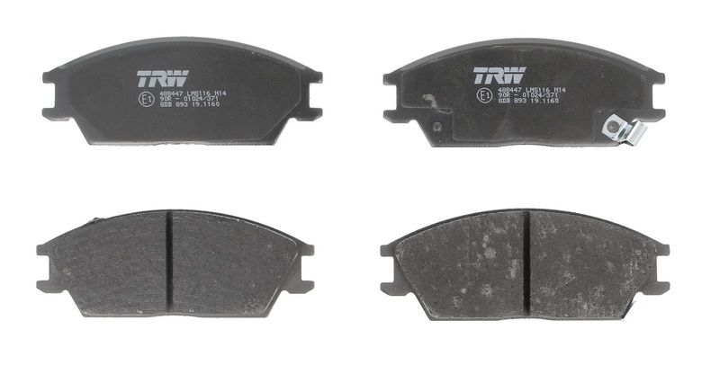 Pastillas de freno de disco TRW GDB893 para Hyundai Accent