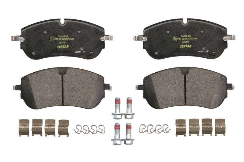 Pastillas de freno de disco TEXTAR 2651001 para Land Rover Defende