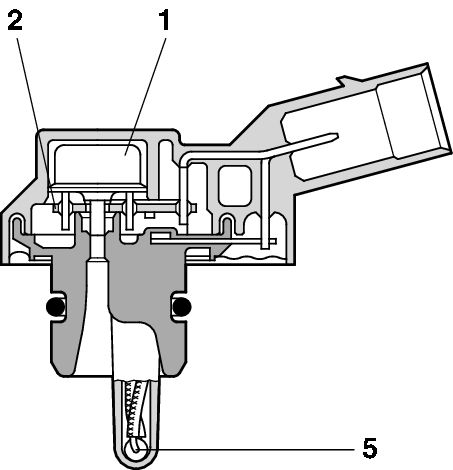 Sensor de temperatura de aceite BOSCH 0 281 006 282 para Mercedes-Benz Atego