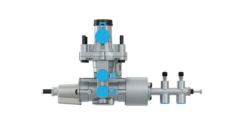Regulador de fuerza de frenado WABCO 4757146000
