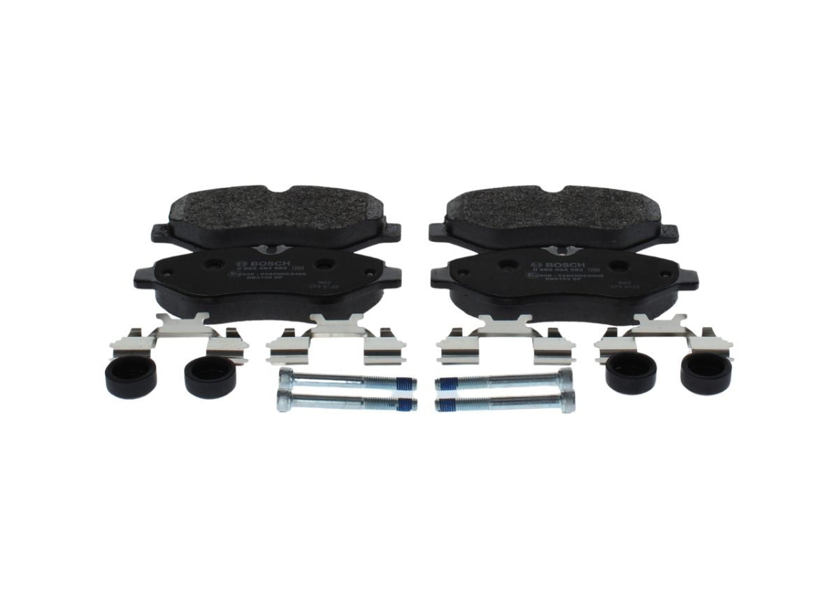 Pastillas de freno de disco BOSCH 0 986 494 582 para Iveco Daily V
