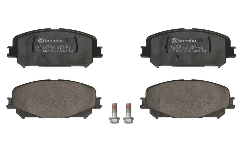 Pastillas de freno de disco BREMBO P 68 071 para Renault Captur II
