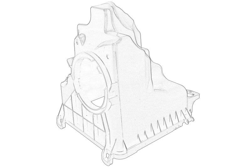 Carcasa del filtro de aire OE MAZDA PEHH-13-3AY para Mazda CX-3
