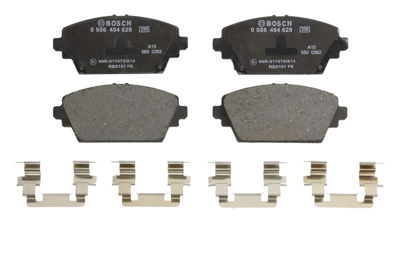 Pastillas de freno de disco BOSCH 0 986 494 629 para Honda Accord VI