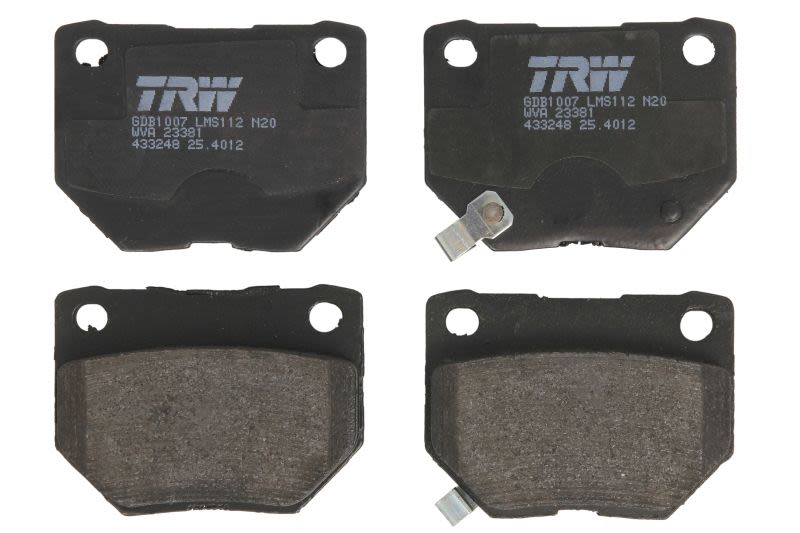 Pastillas de freno de disco TRW GDB1007 para Nissan 300ZX
