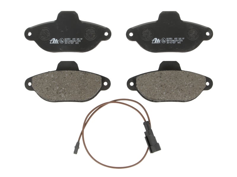 Pastillas de freno de disco ATE 13.0460-3951.2 para Fiat Punto