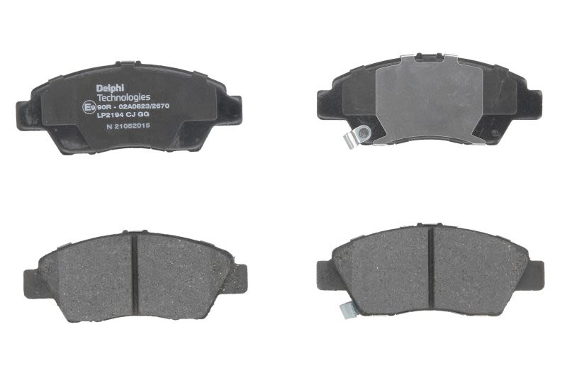 Pastillas de freno de disco DELPHI LP2194 para Honda City V
