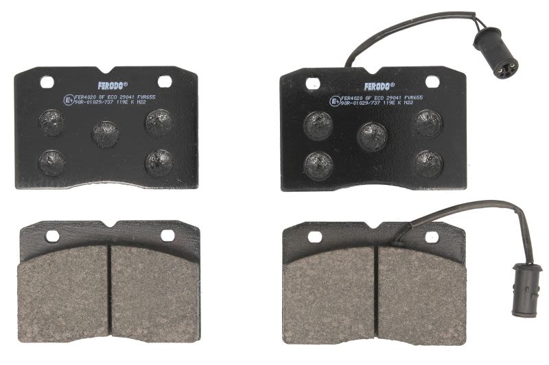 Pastillas de freno de disco FERODO FVR655 para Iveco Daily II