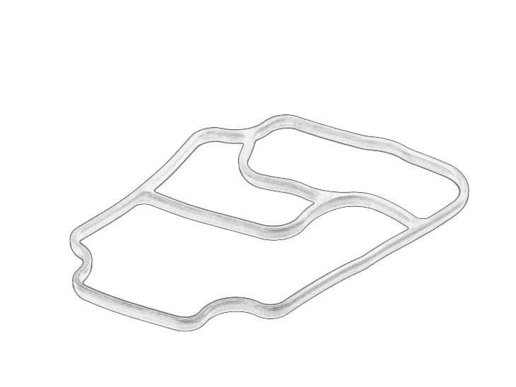 Empaquetadura de carcasa de filtro de aceite OE BMW 11 42 1 719 855 para BMW Serie 3 (E36) 1990-2000