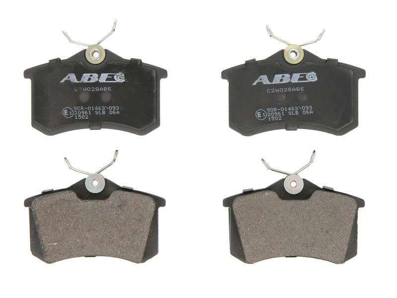 Pastillas de freno de disco ABE C2W028ABE para Citroen C3 Aircross I