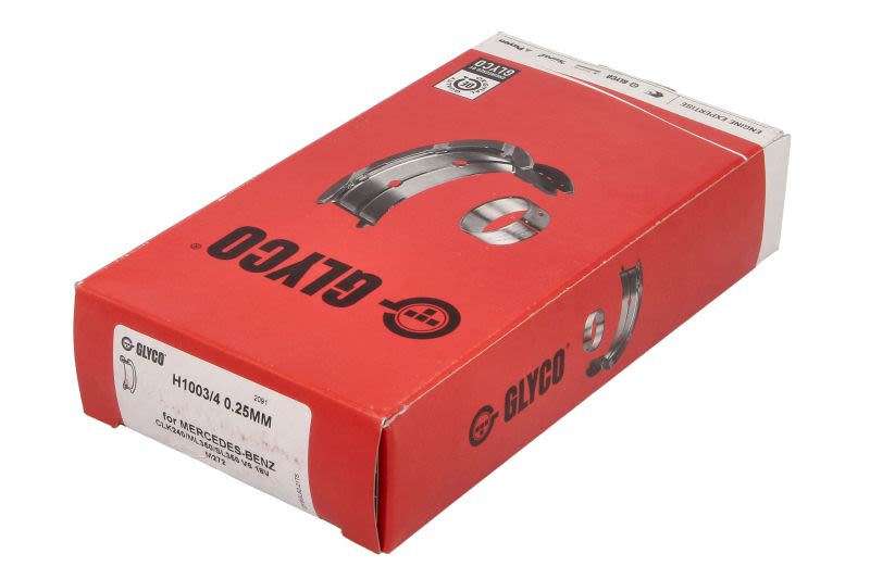 Casquillo de bancada de cigüeñal GLYCO H1003/4 0.25MM para Mercedes-Benz Clase C (C204) 2011-
