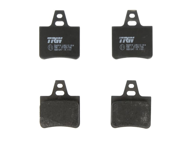 Pastillas de freno de disco TRW GDB1247 para Citroen XM