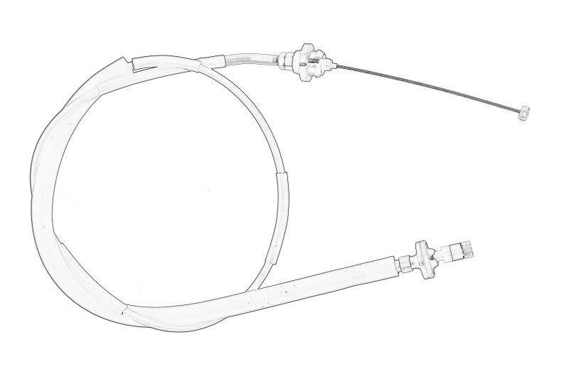 Cable de acelerador OE SUZUKI 15910-68DC1 para Suzuki Grand Vitara I
