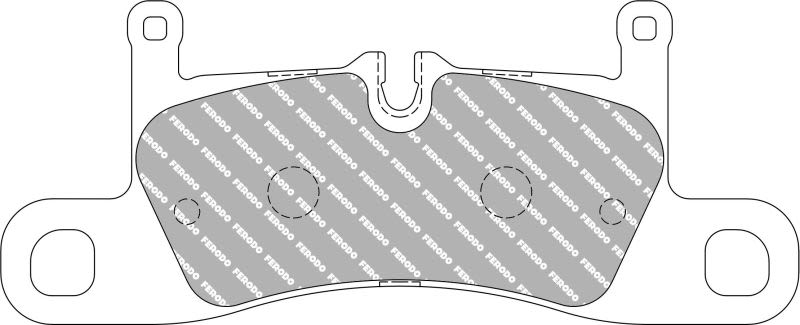 Pastillas de freno de disco FERODO FCP4424H para Porsche 911