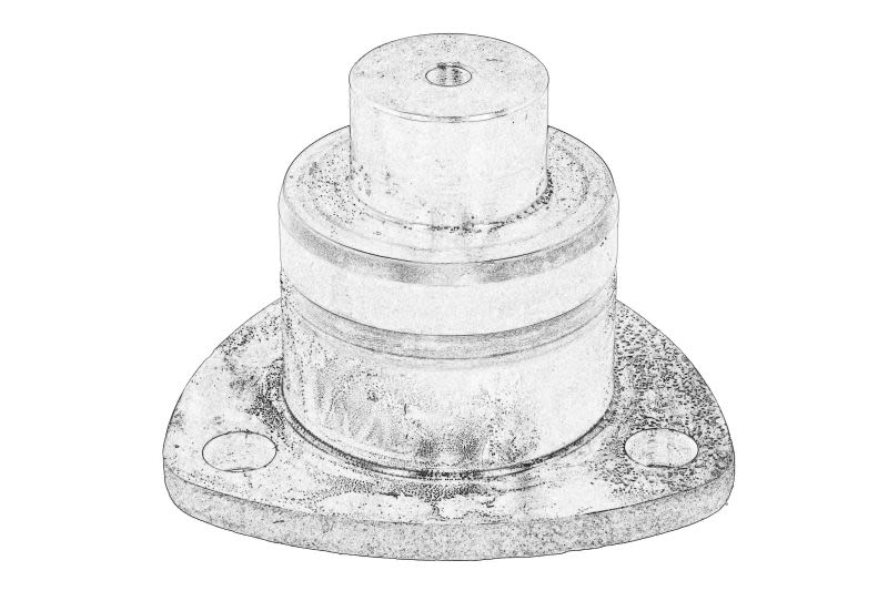 Perno rey OE CNH 87382384-CNH para Case IH 165