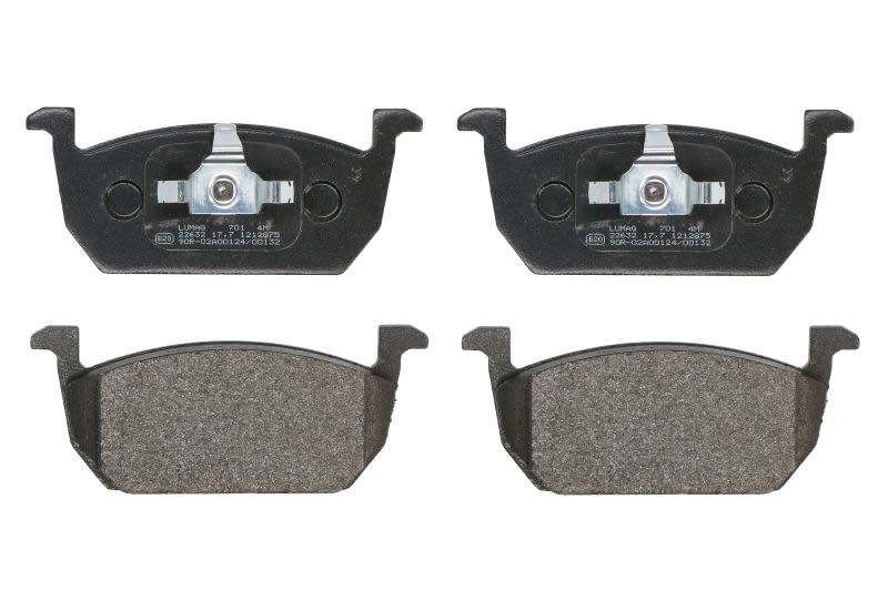 Pastillas de freno de disco BRECK 22631 00 701 00 para Volkswagen Polo VI