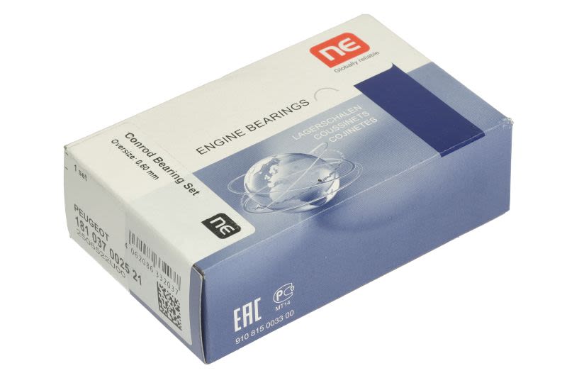 Juego de metales de biela NE 181037002521 para Citroen C4 II