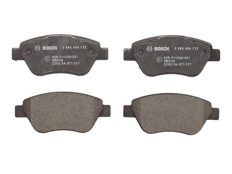 Pastillas de freno de disco BOSCH 0 986 494 132 para Opel Corsa D