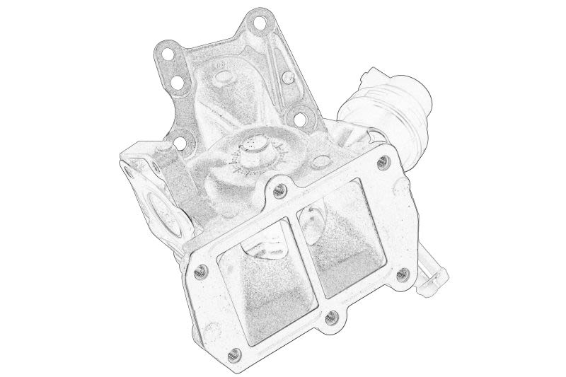 Válvula EGR OE MERCEDES 651 140 05 02 para Mercedes-Benz Clase A (W176) 2012-2018